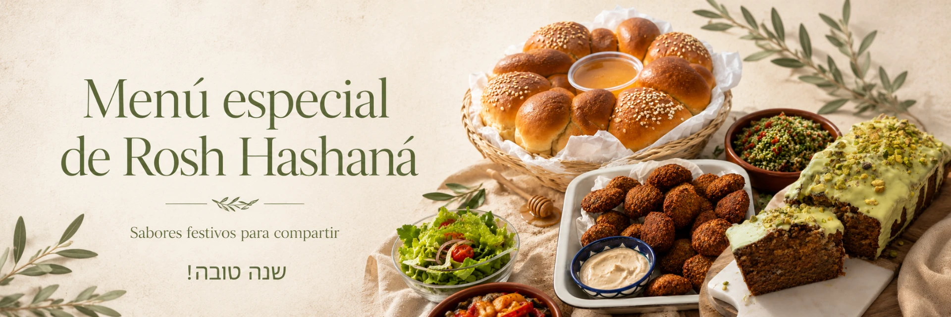Menú especial de Rosh Hashaná — sabores festivos para compartir